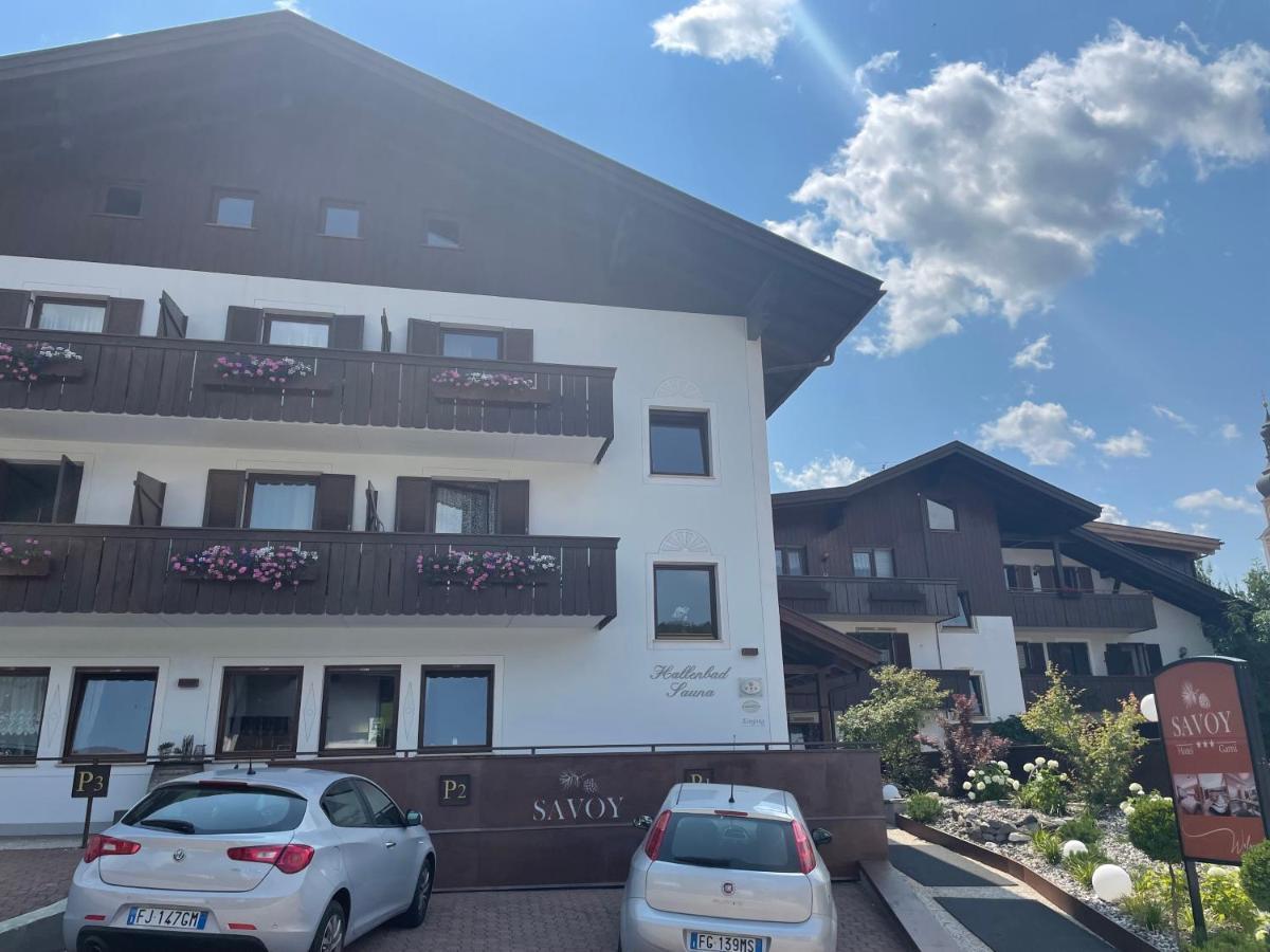 Hotel Garni Savoy Castelrotto Bagian luar foto